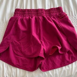 Amazon Women's Pink Athletic Shorts